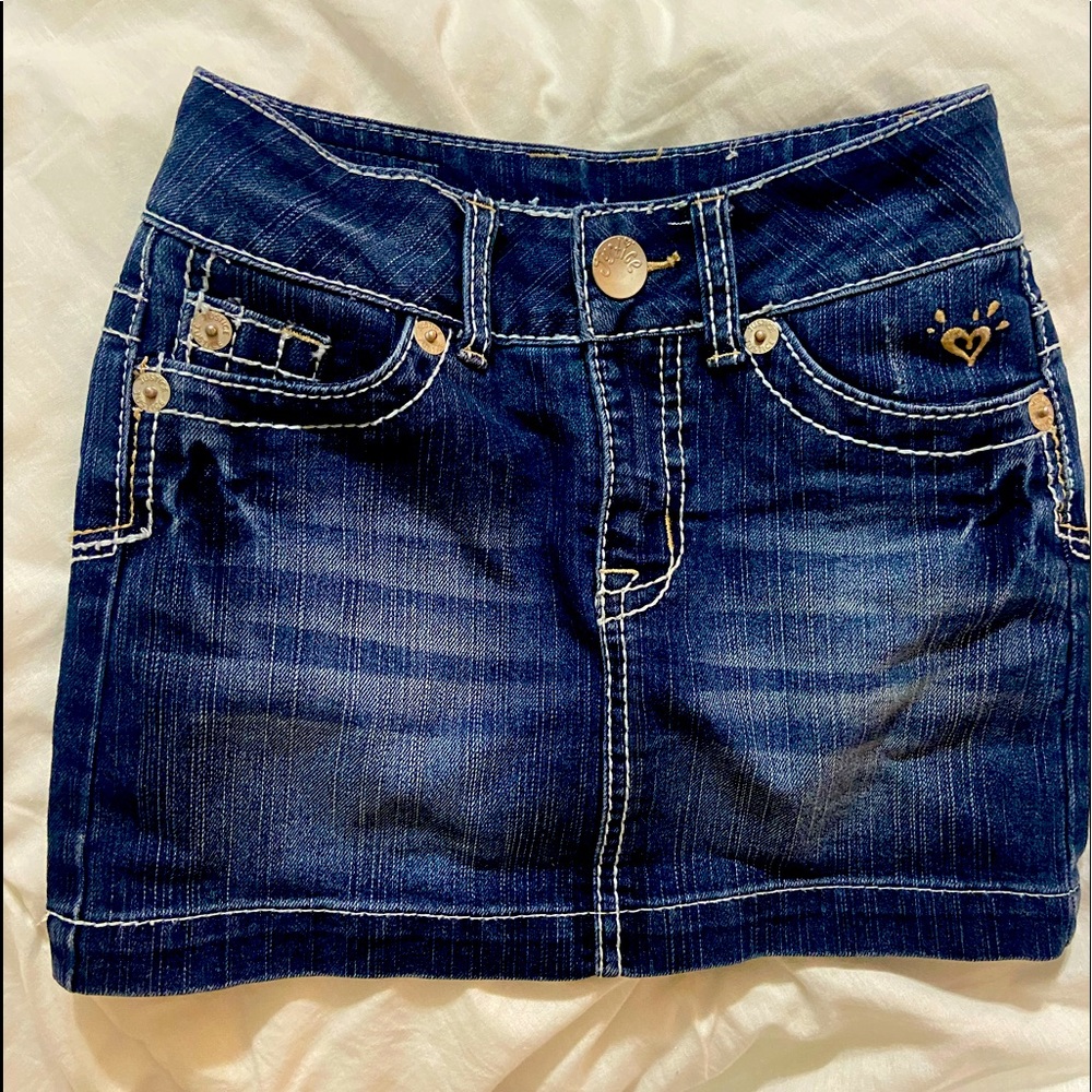 Justice mini skirt